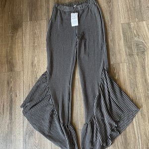 NWT Zara bell bottom pants
